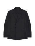 Givenchy couture seam double-breasted regular jacket in poplin