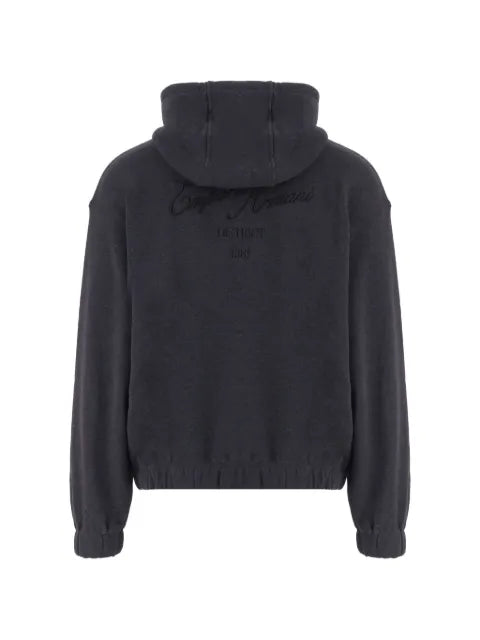 Emporio Armani zip-up hooded jacket