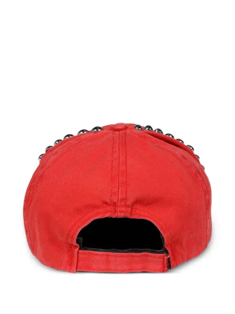 Joshua J. studded baseball capdetail