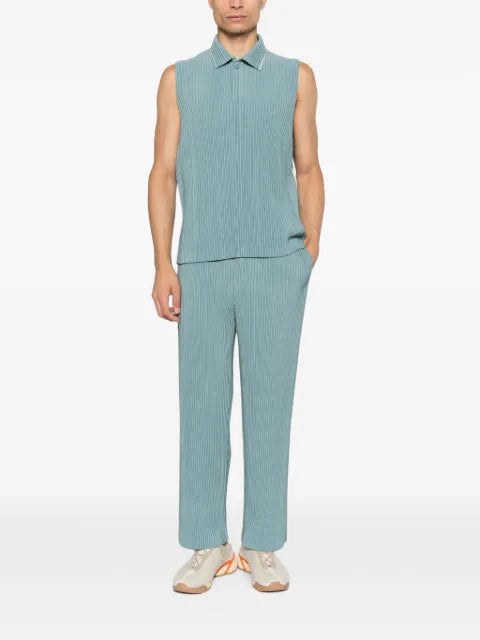 Homme Plissé Issey Miyake pleated sleeveless sweater