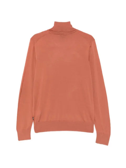 BOSS H-Musso roll-neck wool sweater