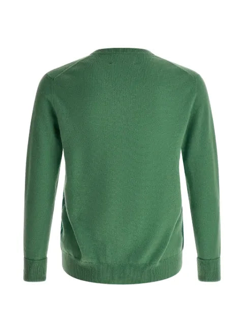 Ballantyne diamond-intarsia sweater