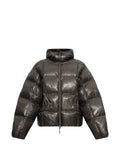 ROA quilted hooded down jacket