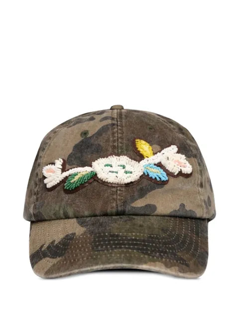 BLUEMARBLE camouflage-print baseball cap