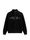Bram’s Fruit ribbed-knit zip-up cardigan