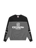 ICECREAM logo-print panelled sweater