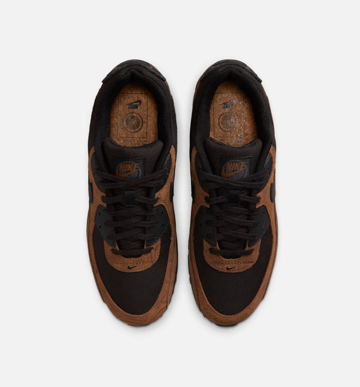Nike Air Max 90 Premium Men's Shoes - Tan/Brown/Black