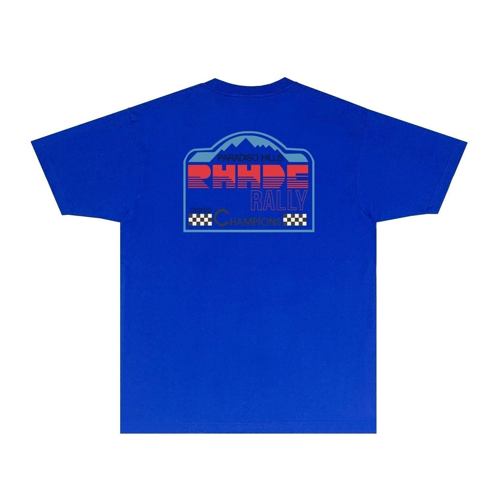 Rhude T-shirts Printed Trendy Pure Cotton