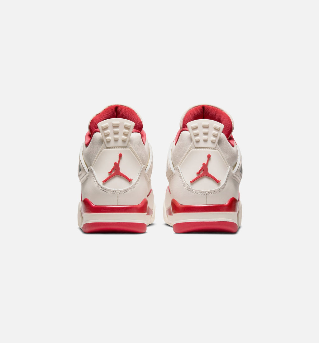 Air Jordan 4 Retro Valentine’s Day – Women’s Lifestyle Shoe | Pale Ivory/Sierra Red/Tough Red