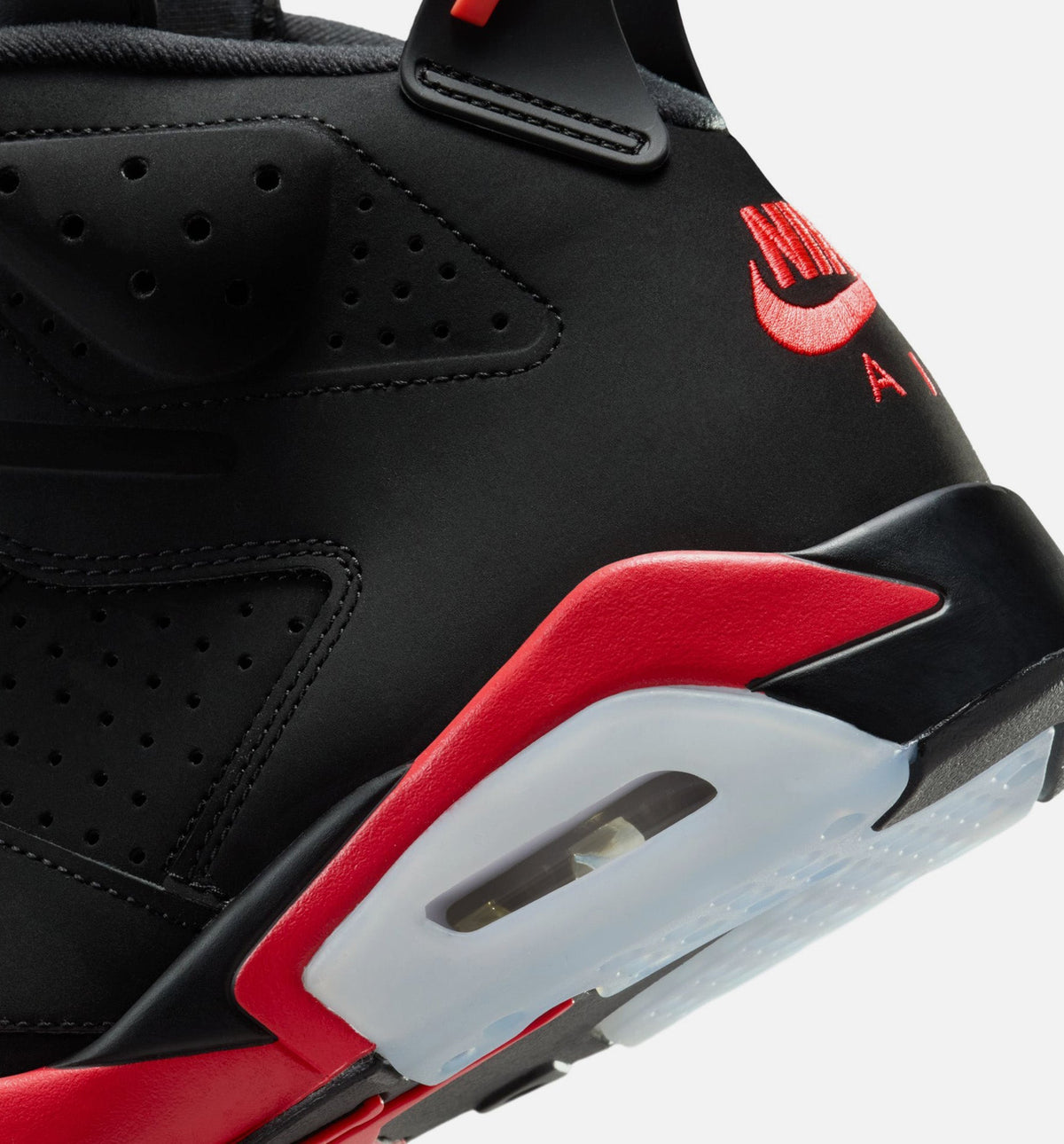 Air Jordan 6 Retro "Infrared Salesman" Men's Shoe – Black/Light Crimson