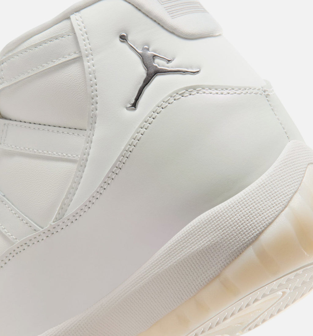 Air Jordan 11 Retro Pearl – Women's Lifestyle Shoe | Sail/Pearl Grey/White/Metallic Silver