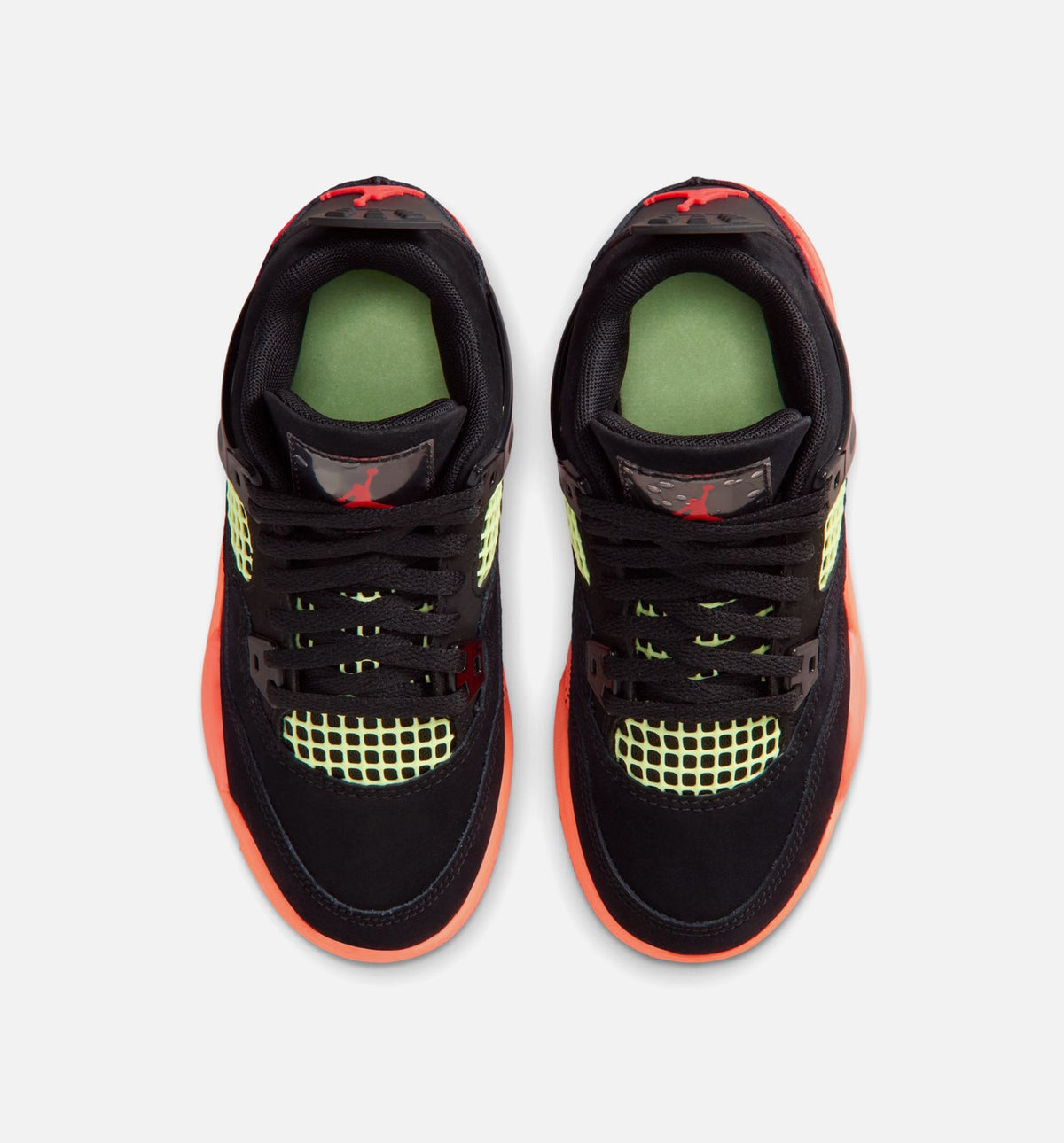 Air Jordan 4 Retro “Black Infrared 23” Preschool Lifestyle Shoes (PS)
