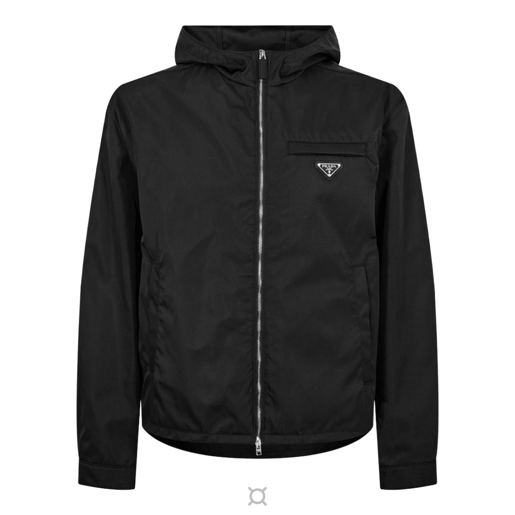 Prada Black Windbreaker