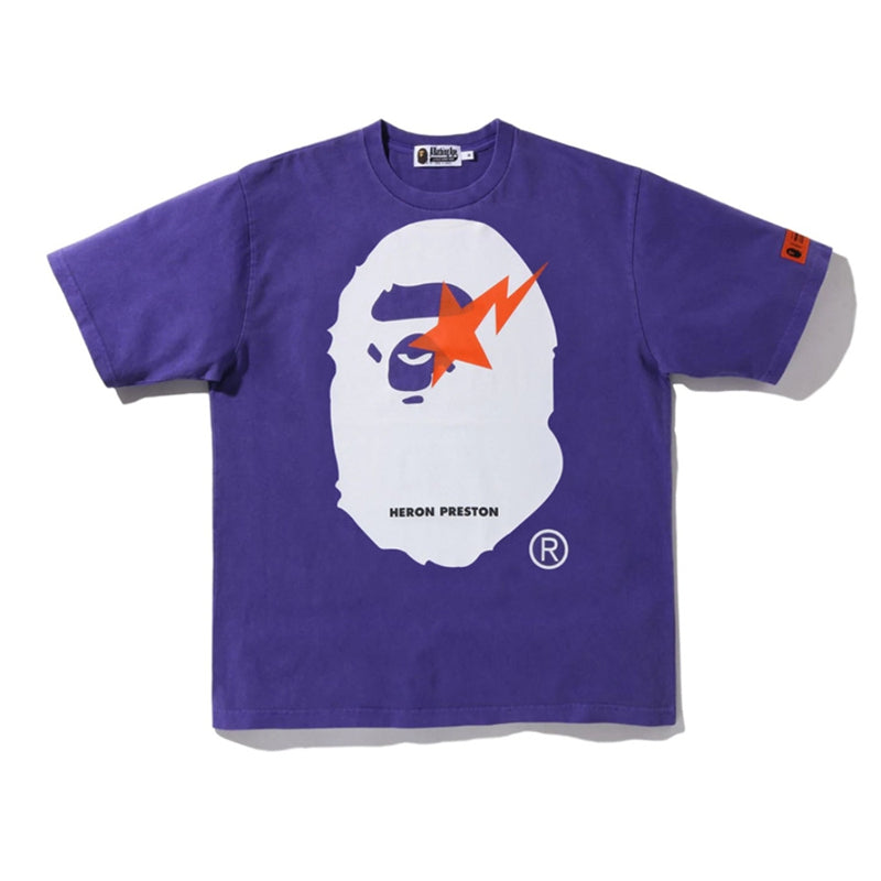 BAPE Lightning Ape Head Men's Graphic T-Shirt - White