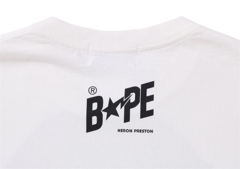 BAPE Lightning Ape Head Men's Graphic T-Shirt - White