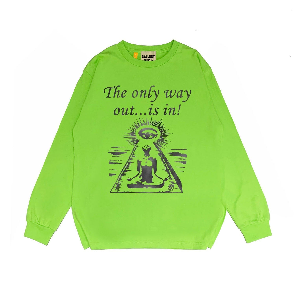 Gallery Dept Long Sleeved Shirt Fashion Brand Long Sleeve Long-Sleeved T-shirt Blouse