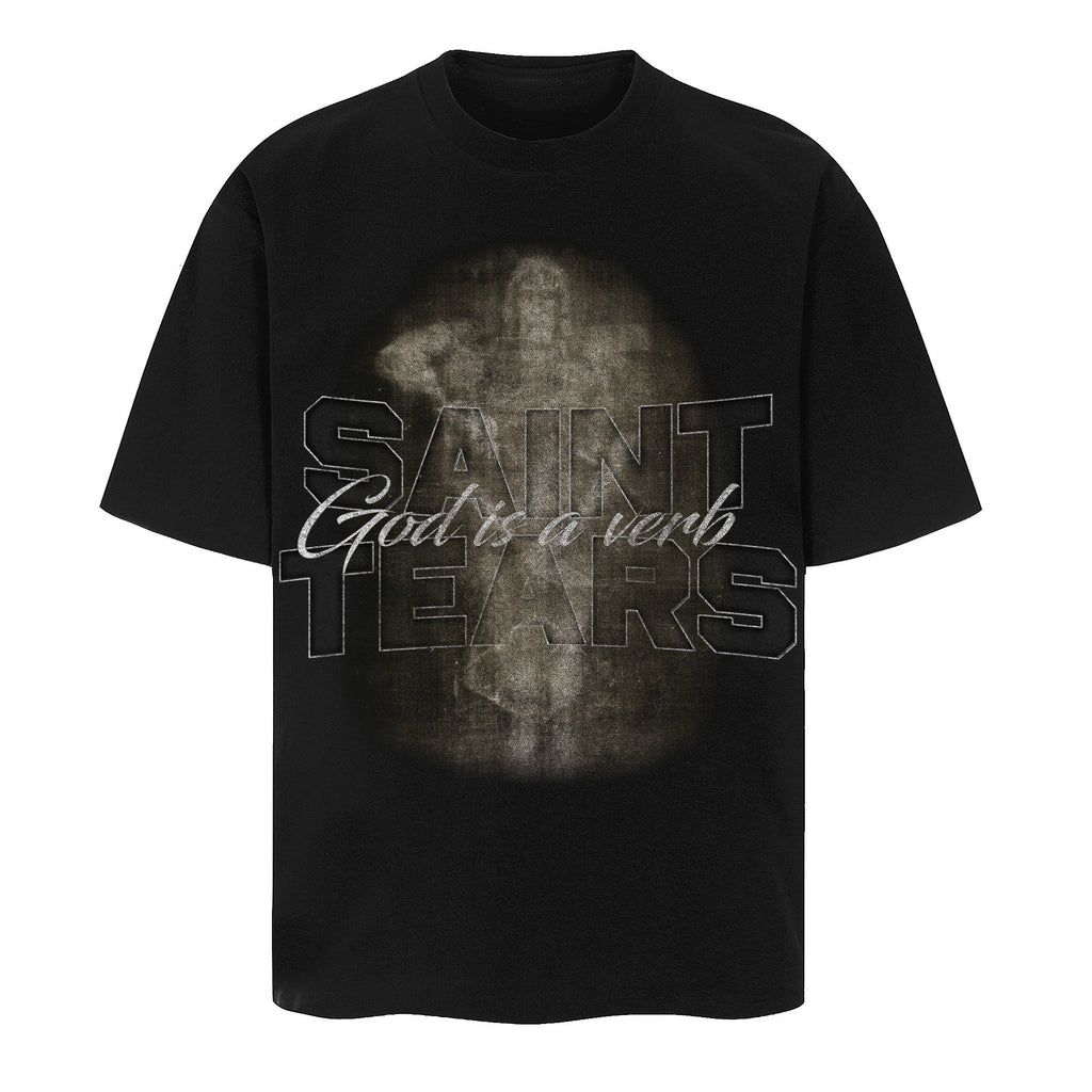 Saint Michael Vintage Multi‑Graphic Oversized Tee Streetwear Unisex