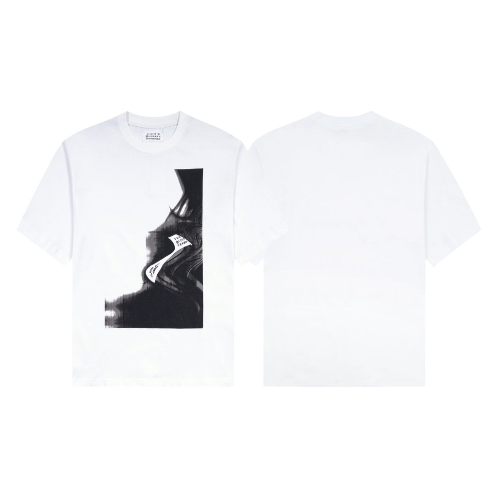 Maison Margiela T-shirt Crew Neck Loose Short Sleeve T-shirt