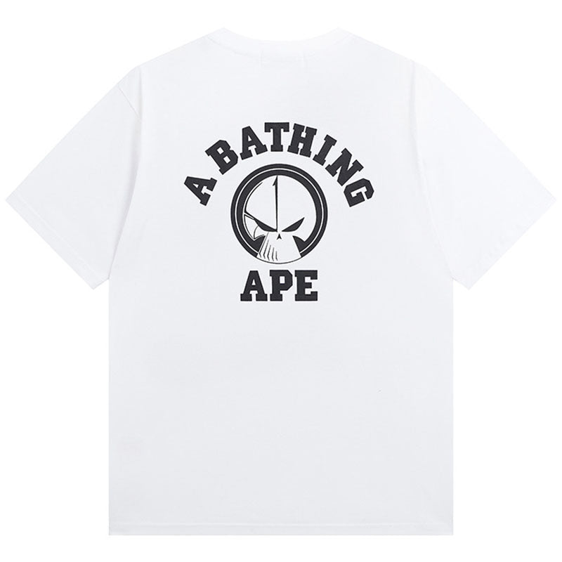 BAPE Neighborhood Ape Head Men's T-Shirt - White