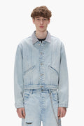 Contrast Collar Trucker Jacket