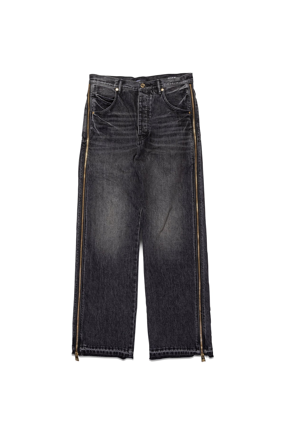 P018 Full Side Zip Faded