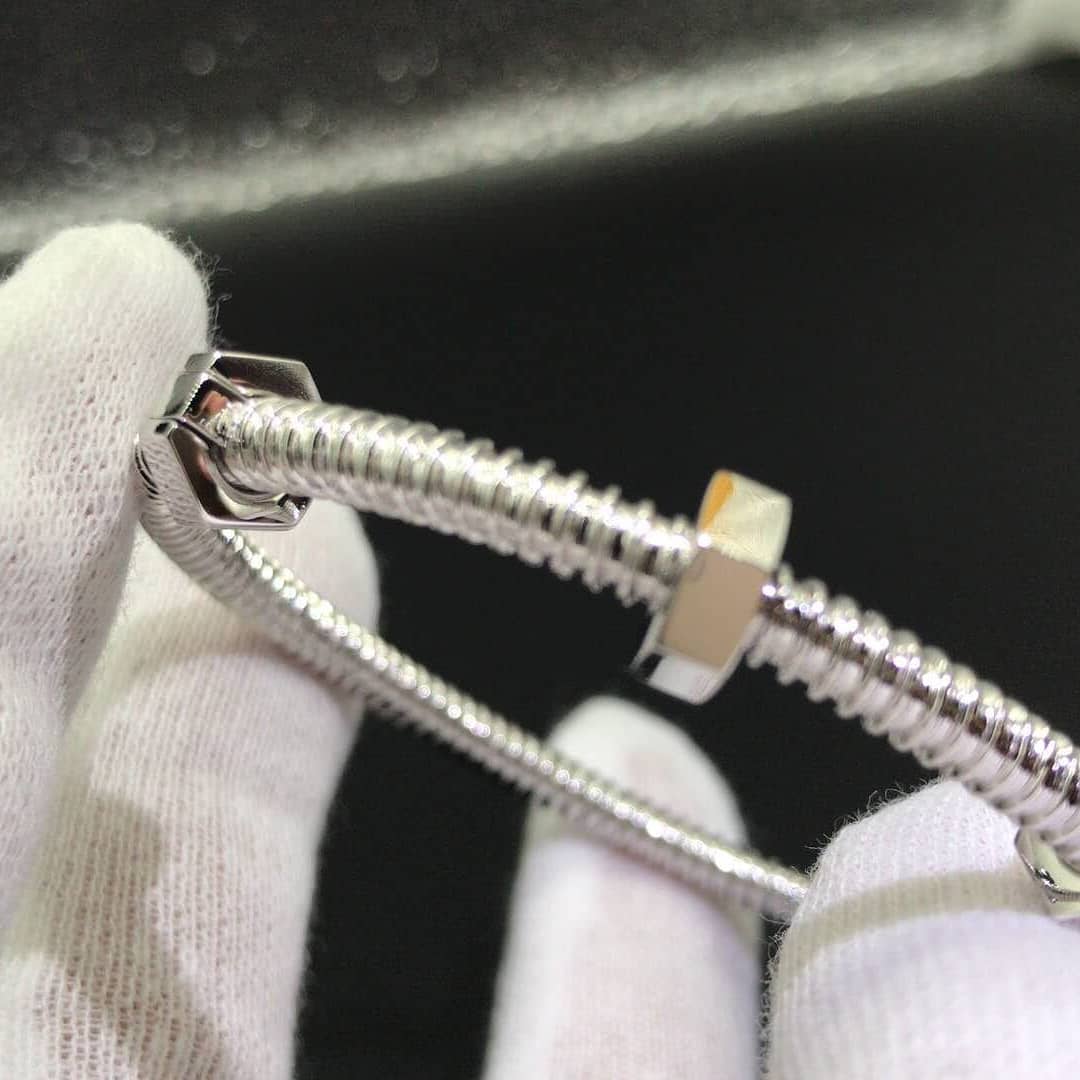 CARTIER NUTS AND BOLTS SILVER BRACELET