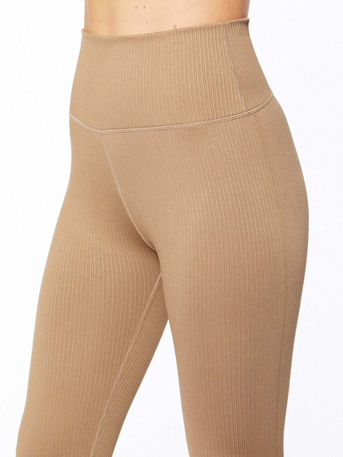SEAMLESS RIB LEGGING PUTTY
