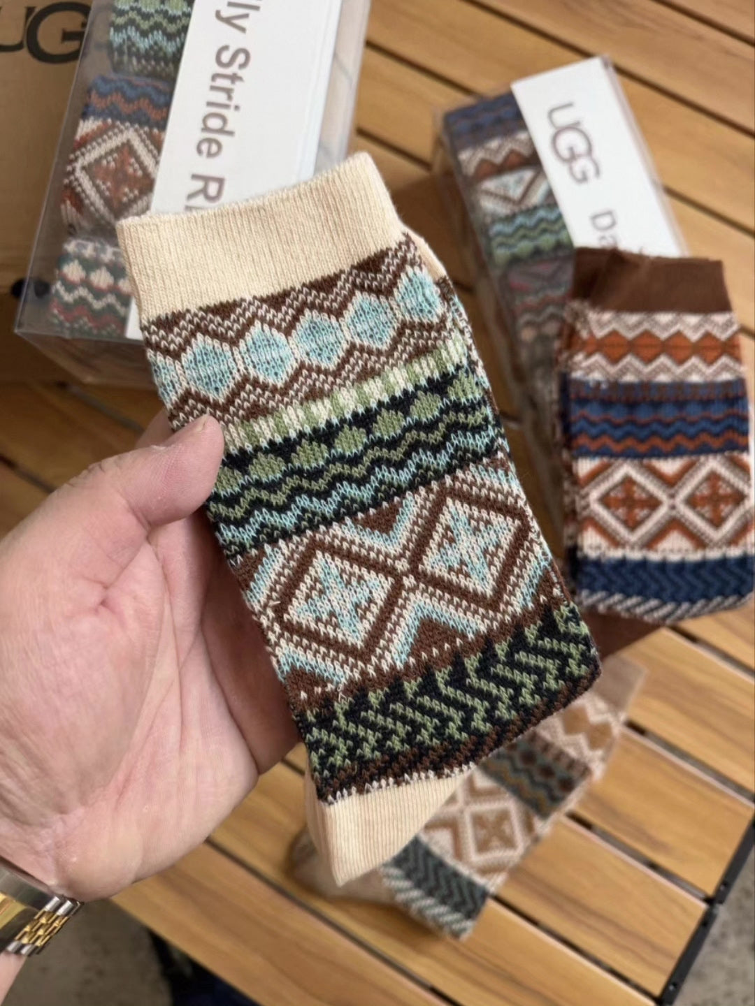 UGG Nordic Fine-Wool Winter Sock Gift Set