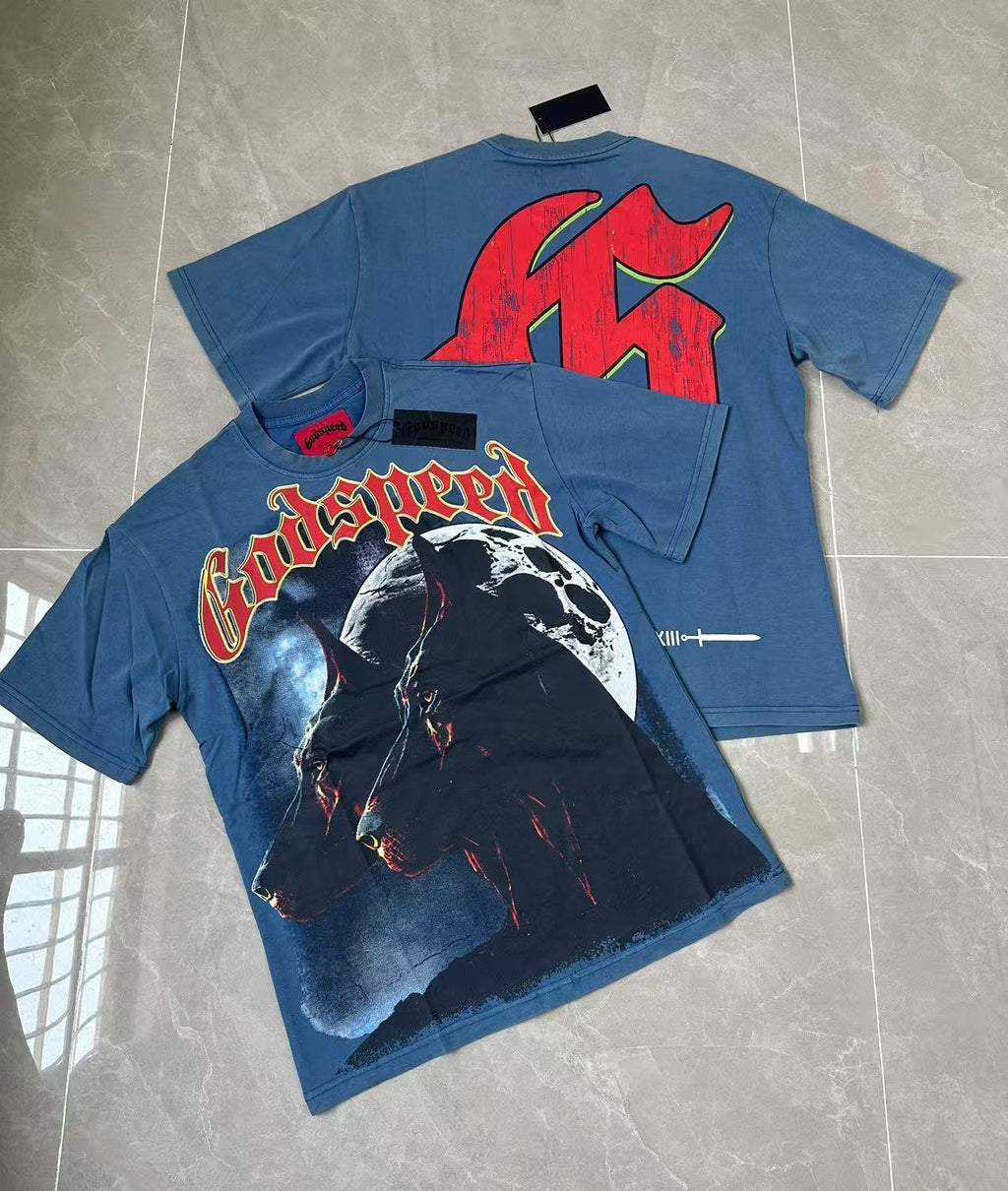 Godspeed Bull Graphic Short-Sleeve T-Shirt