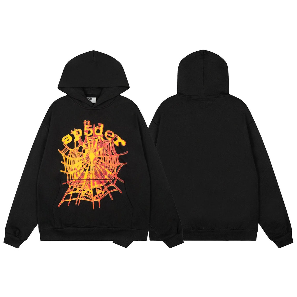 Sp5der Web Graphic Hoodie & Sweatpants Set