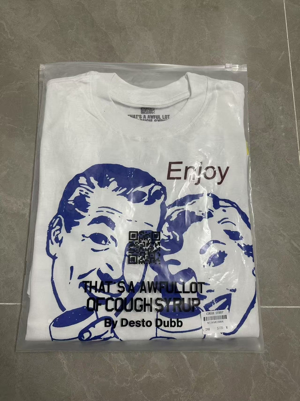THAT'S A AWFUL LOT OF COUGH SYRUP Front & Back Graphic T-Shirt