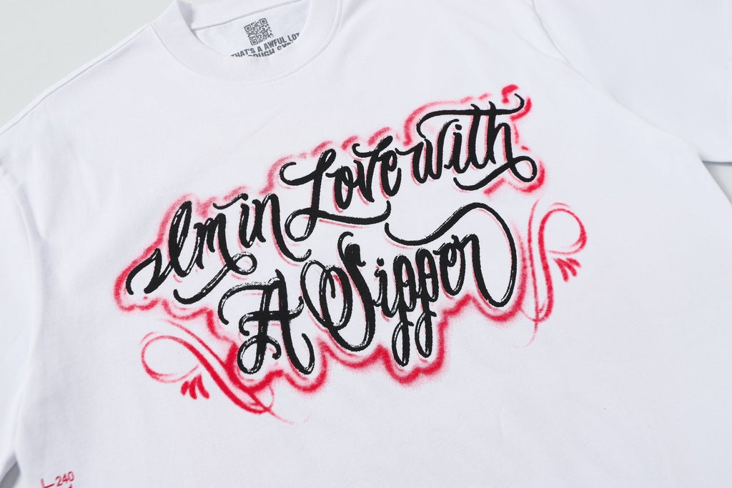 THAT'S A AWFUL LOT OF COUGH SYRUP Script Graphic Short-Sleeve T-Shirt