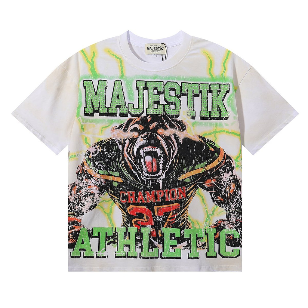MAJESTIK The World Dogg Graphic Short-Sleeve T-Shirt
