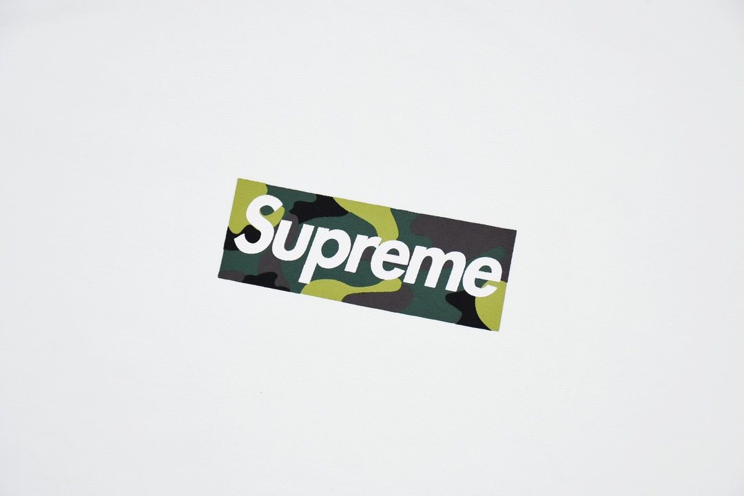 Supreme Camo Box Logo Short-Sleeve T-Shirt