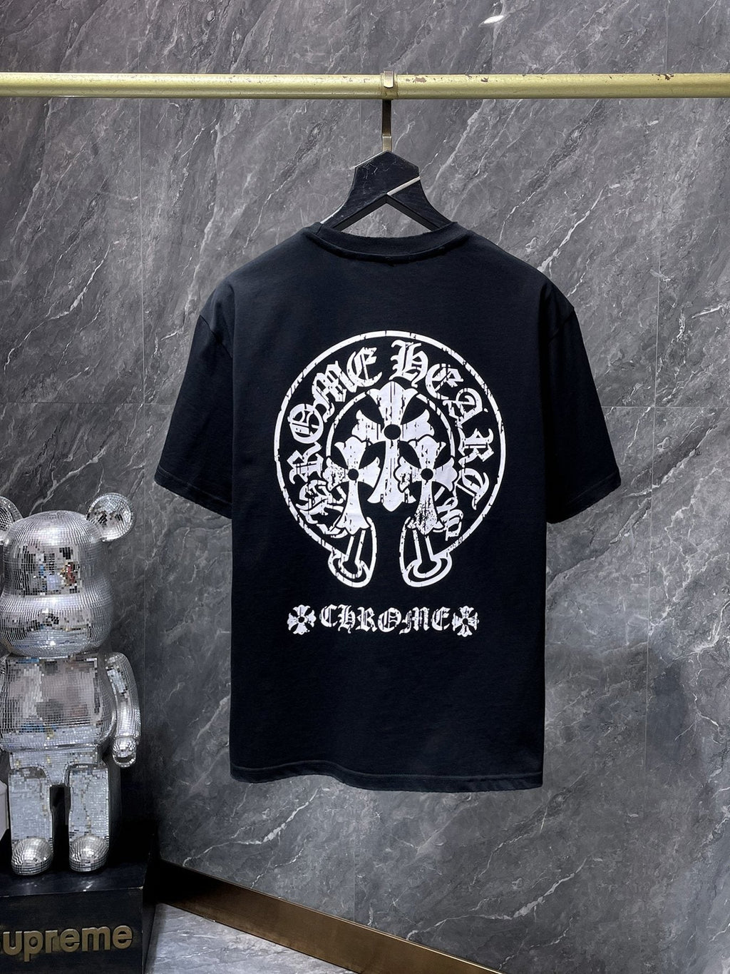 Chrome Hearts Horseshoe Cross Graphic T-Shirt