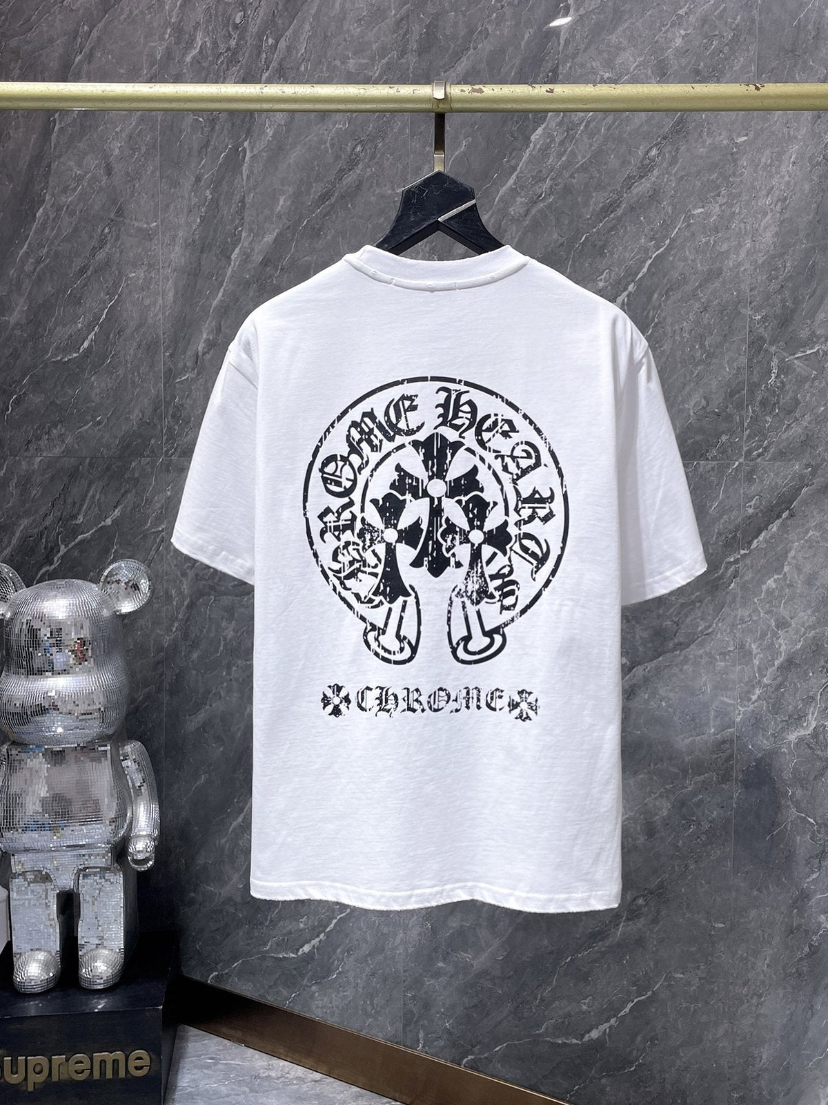 Chrome Hearts Horseshoe Cross Graphic T-Shirt