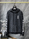 Chrome Hearts Floral Horseshoe Graphic Hoodie