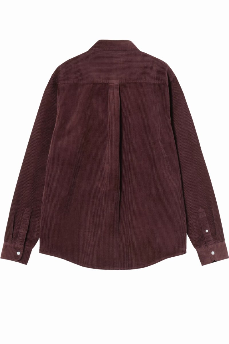 CARHARTT WIP MADISON CORD SHIRT Amarone