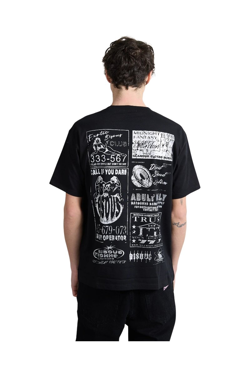 BISOUS SKATEBOARDS BALLROOM T-SHIRT Black