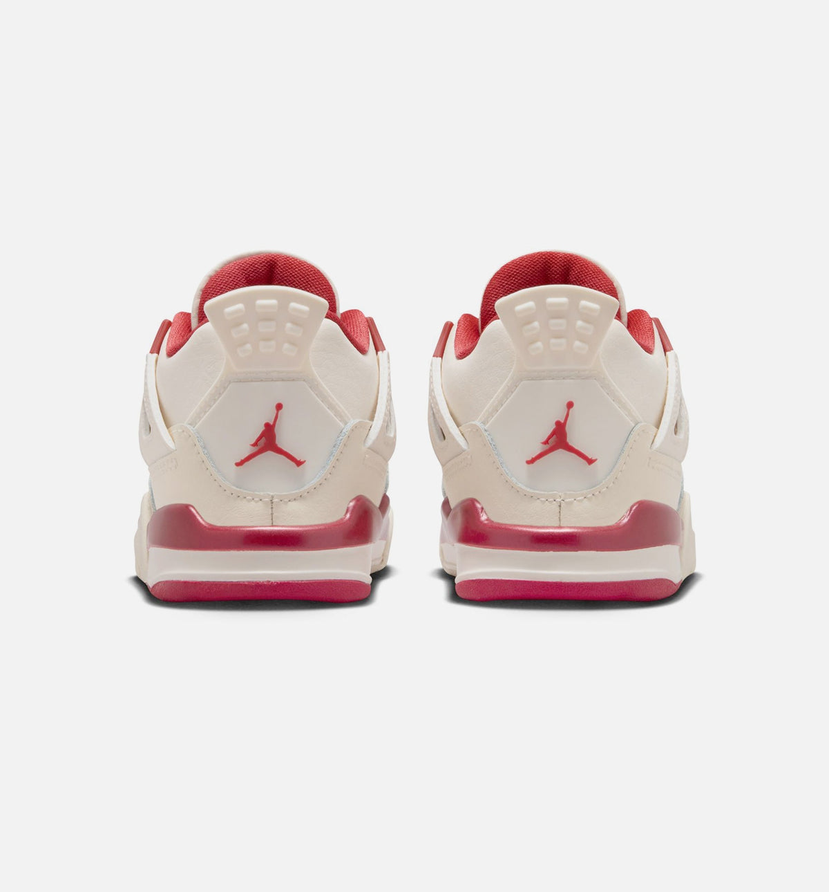 Air Jordan 4 Retro Valentine's Day Infant/Toddler – Pale Ivory/Sierra Red/Tough Red