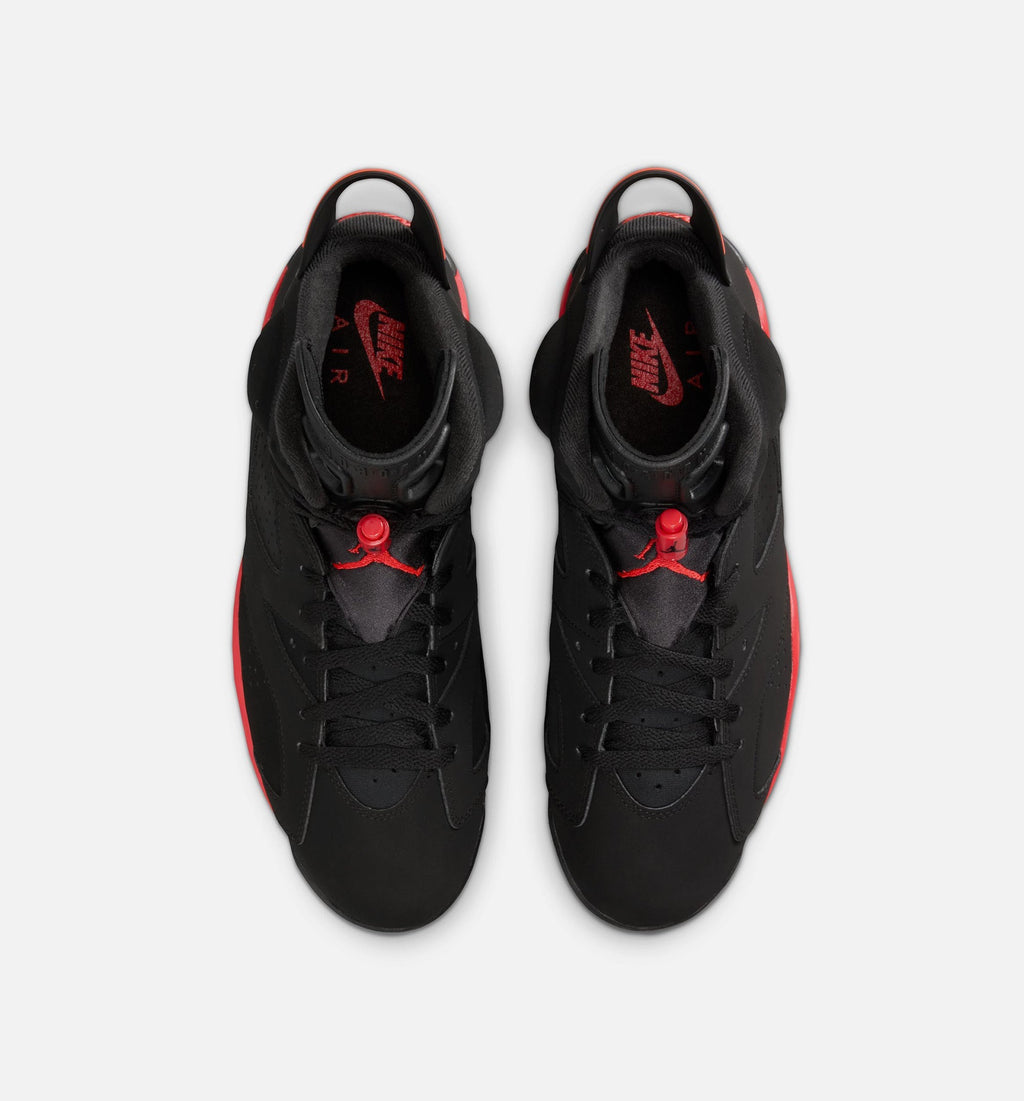 Air Jordan 6 Retro "Infrared Salesman" Men's Shoe – Black/Light Crimson