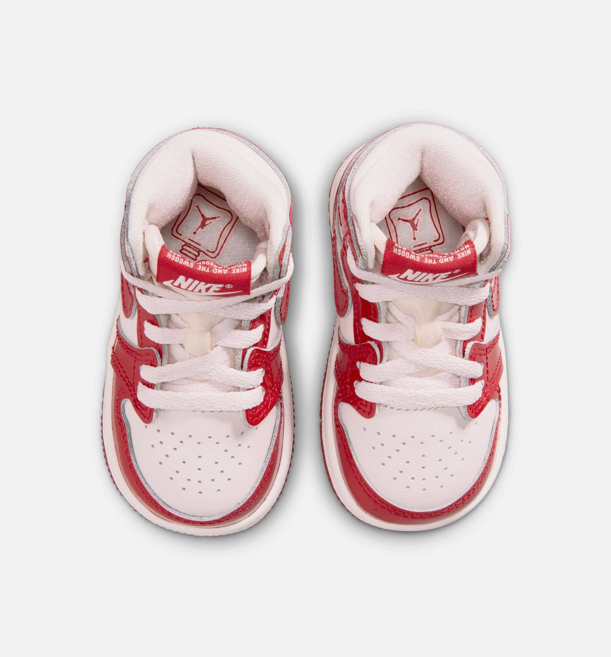 Air Jordan 1 Retro High OG Nails and Grails Infant/Toddler Lifestyle Shoe – University Red/Metallic Silver