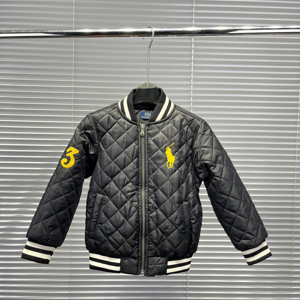 Ralph Lauren Embroidered Pony Puffer Jacket