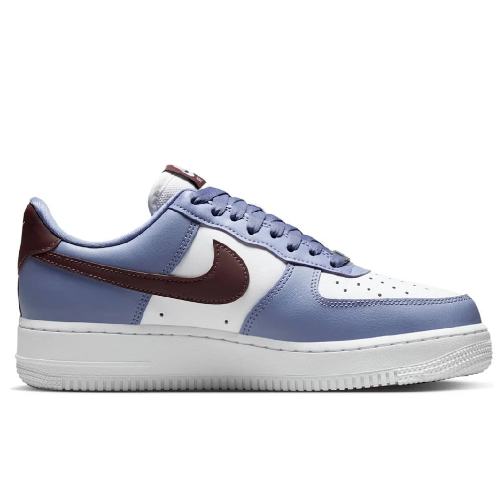 Women's Nike Air Force 1 '07 World Indigo/Burgundy Crush (IM6364 400)