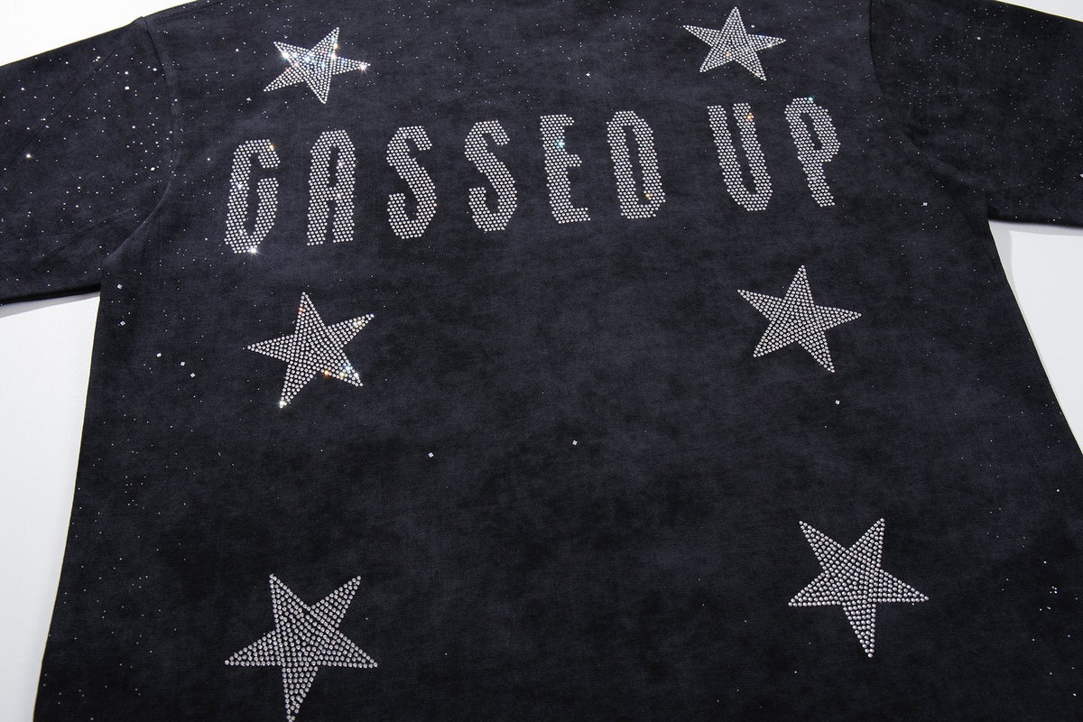 BKYS Revival Gassed Rhinestone Graphic T-Shirt