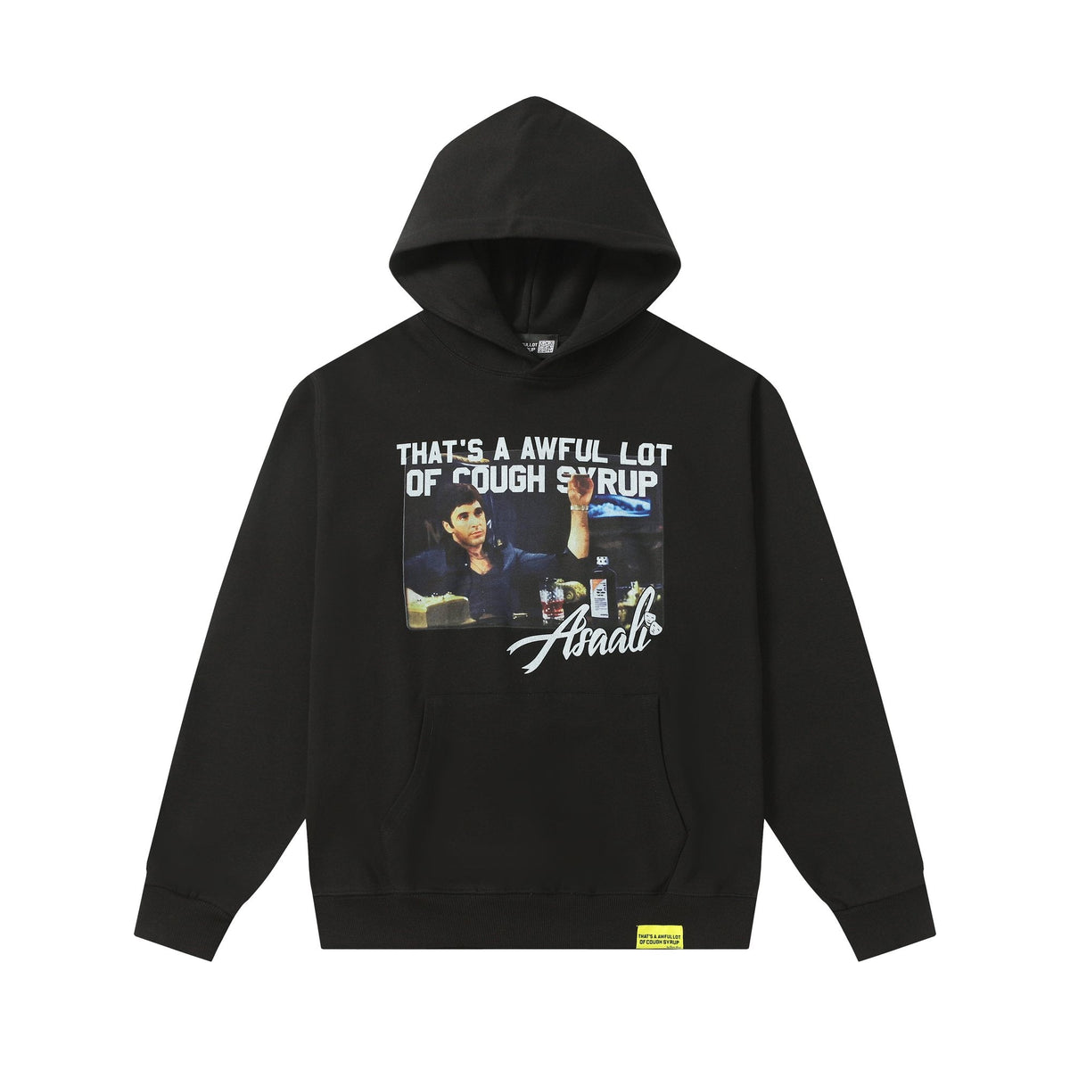 THAT'S A AWFUL LOT OF COUGH SYRUP Photo Graphic Pullover Hoodie