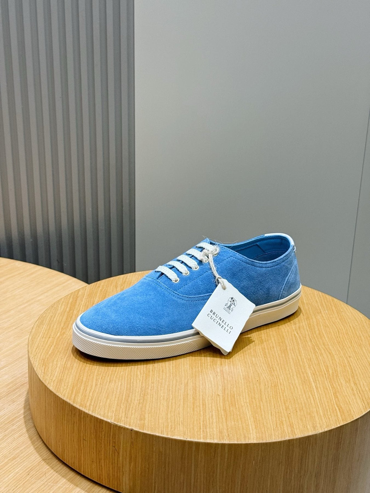Brunello Cucinelli Suede Low-Top Sneakers
