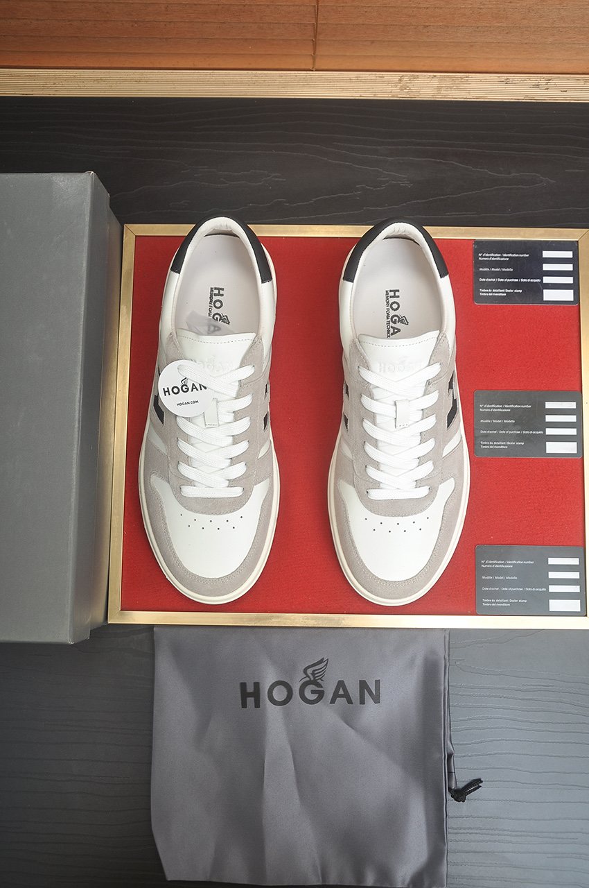 Hogan Men's H-Panel Low-Top Sneakers
