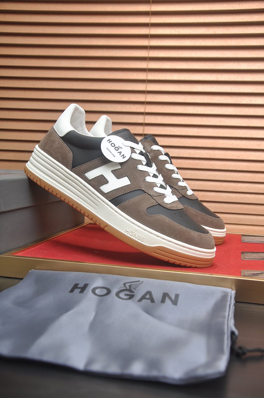 Hogan Men's H-Panel Low-Top Sneakers