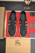 Burberry Black Check Sneakers